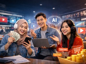 Tren Baru Gen Z: Jualan Konten Digital, Cuan dari Platform AI