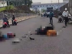 Adu Banteng Supra vs PCX di Gempol Pasuruan, Seorang Ibu Tewas