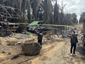 Polisi Buru Pemilik Sumur Minyak Ilegal di Muba yang Terbakar, Identitas Dikantongi