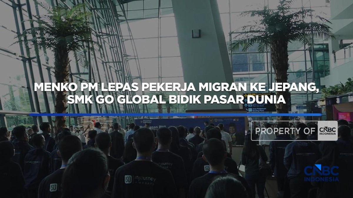 Menko PM Lepas Pekerja Migran,  Lulusan SMK Bidik Pasar Dunia