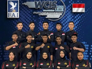 Brimob Polda Metro Kirim Atlet Terbaik di Ajang Indoor Skydiving Prancis