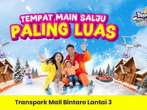 Promo Merdeka Sale Trans Snow World Bintaro, Main Salju Mulai Rp78 Ribuan!