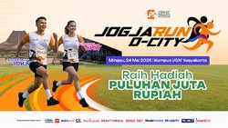 Jogja Run D-City 2026 Digelar Akhir Mei, Ini Rute, Kategori, dan Hadiahnya