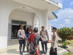 Kapolres Babar Tinjau Pengamanan Paskah dan Cheng Beng