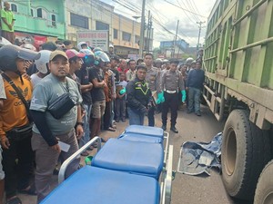 Truk Tabrak Pemotor di Jambi, Bocah 10 Tahun Tewas Terlindas