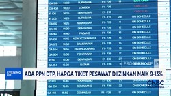 Video: Ada PPN DTP, Harga Tiket Pesawat Diizinkan Naik 9-13%