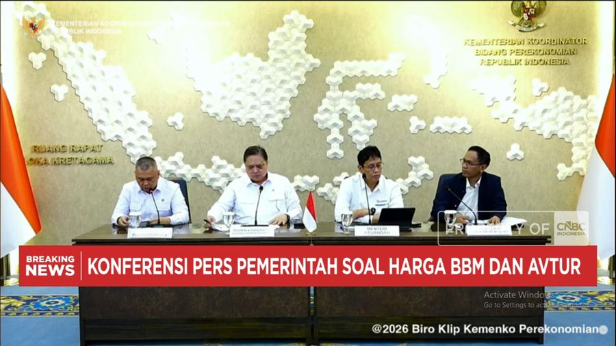 Airlangga: Avtur Makin Mahal, Harga Tiket Maksimal Naik 9-13%