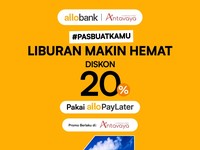 Tiket ke Luar Negeri Diskon 20% Pakai Allo Paylater