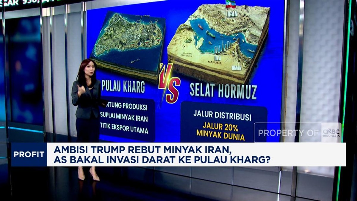 Video: Ambisi Trump Rebut Minyak Iran, AS Bakal Invasi ke Pulau Kharg?