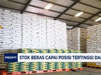 Video: Tembus 5 Juta Ton, Stok Beras RI Tertinggi Dalam Sejarah