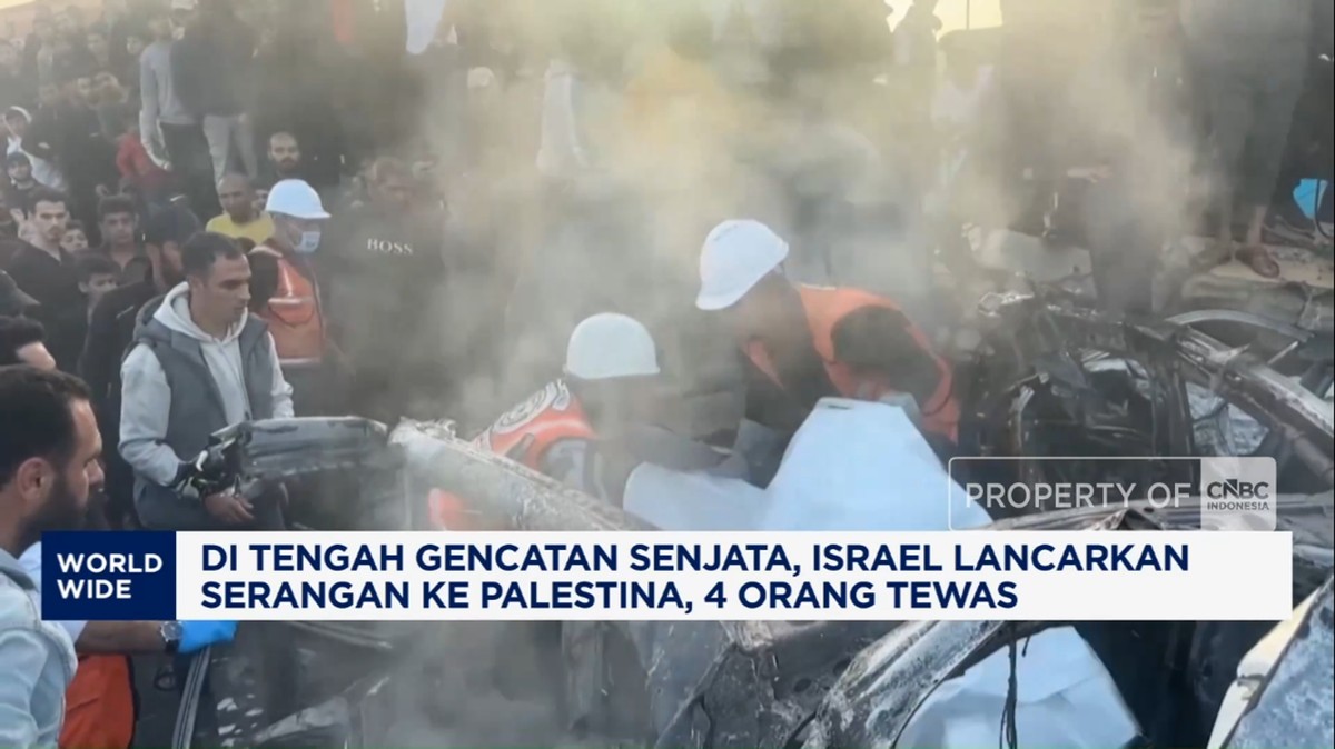 Video: Israel Kembali Serang Palestina, 4 Orang Tewas