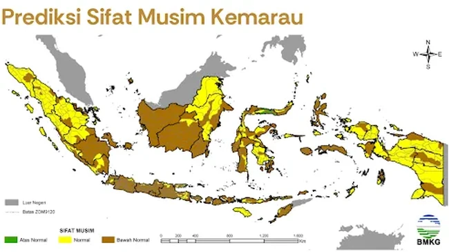 Musim Kemarau Datang, BMKG Keluarkan Peringatan Terbaru El Nino Kuat