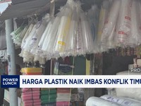 Video: Harga Plastik Naik 50% Imbas Konflik Timur Tengah