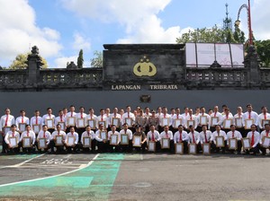 Kapolres Gianyar Beri 66 Personel Penghargaan: Bukti Nyata Dedikasi