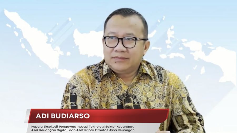 Kepala Eksekutif Pengawas Inovasi Teknologi Sektor Keuangan, Aset Keuangan Digital, dan Aset Kripto OJK, Adi Budiarso.