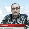 Kepala Eksekutif Pengawas Pasar Modal, Keuangan, Derivatif dan Bursa Karbon OJK, Hasan Fawzi saat Konferensi Pers Asesmen Sektor Jasa Keuangan dan Kebijakan OJK Hasil RDKB Maret 2026. (YouTube/Otoritas Jasa Keuangan)