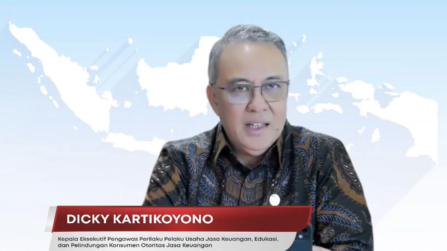 Kepala Eksekutif Pengawas Perilaku Usaha Jasa Keuangan, Edukasi dan Perlindungan Konsumen OJK, Dicky Kartikoyono.