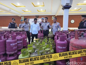 Gudang Pengoplos LPG di Karanganyar Digerebek, Sebulan Raup Rp 750 Juta