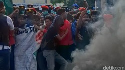 Mahasiswa di Tarakan Demo Tolak Anggaran Makan Minum DPRD Kaltara Rp 12,4 M