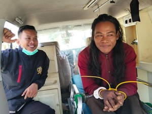 ODGJ yang Aniaya Anak 11 Tahun di Lampung Ditangkap, Pelaku Dibawa ke RSJ