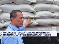 Video: Mentan Targetkan Pengurangan Ketergantungan Impor Beras Menir