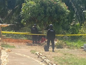 Pengrajin Batu Bata di Labuhanbatu Temukan Diduga Bom Mortir Saat Cangkul Tanah