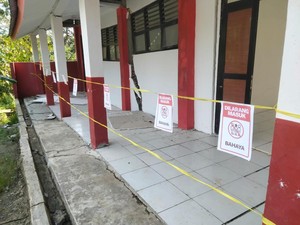 2 Ruang Kelas SDN di Pandeglang Rusak Akibat Tanah Bergerak