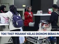 Video: Tok! Tiket pesawat kelas ekonomi bebas pajak