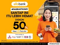 Makan dan Minum Enak Pasti Hemat, Diskon 50% Pakai Allo Paylater