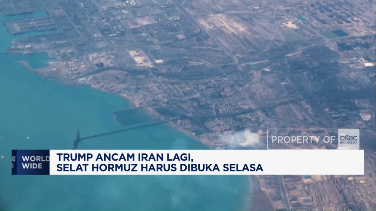 Video: Trump Ancam Iran Lagi, Selat Hormuz Harus Dibuka Selasa