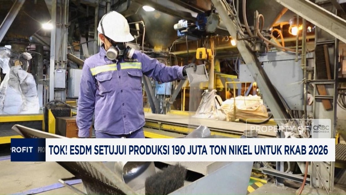 Video: Tok! ESDM Setujui Produksi 190 Juta Ton Nikel Untuk RKAB 2026
