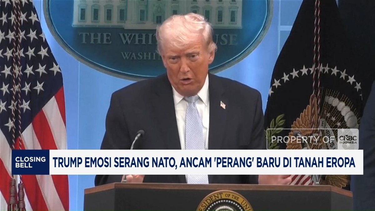 Video: Trump Tekan NATO, Soliditas Aliansi Barat di Ujung Tanduk