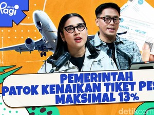Pemerintah Patok Kenaikan Tiket Pesawat Maksimal 13%