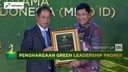 Video: Dirut MIND ID, Maroef Sjamsoeddin Raih Green Leadership Proper