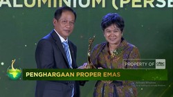 Video: Inalum Raih Anugerah Lingkungan PROPER EMAS 2025