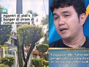 Kisruh Antrean Aldis Burger, Aldi Taher Minta Maaf ke Tetangga