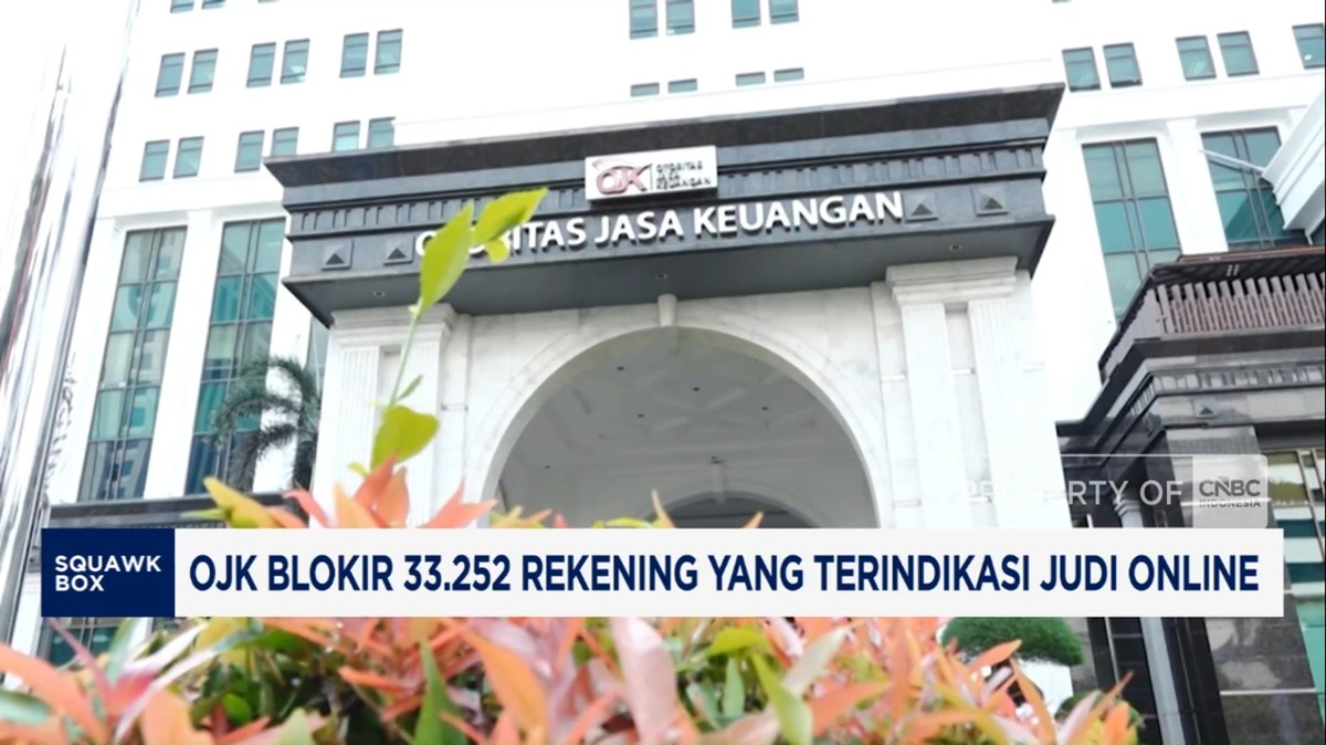 Video: OJK Blokir 33.252 Rekening yang Terindikasi Judi Online