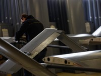 Potret Pabrik Drone Tempur di Ukraina, Begini Penampakannya!