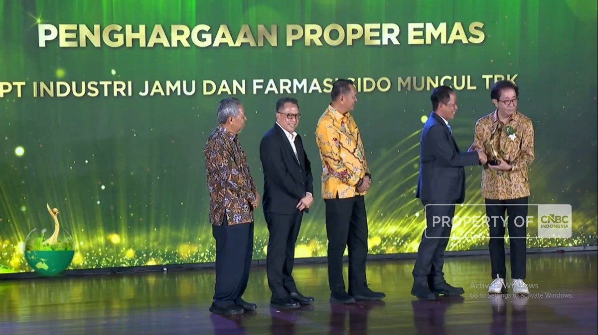 Video: Sido Muncul Raih Raih Anugerah Lingkungan PROPER EMAS 2025