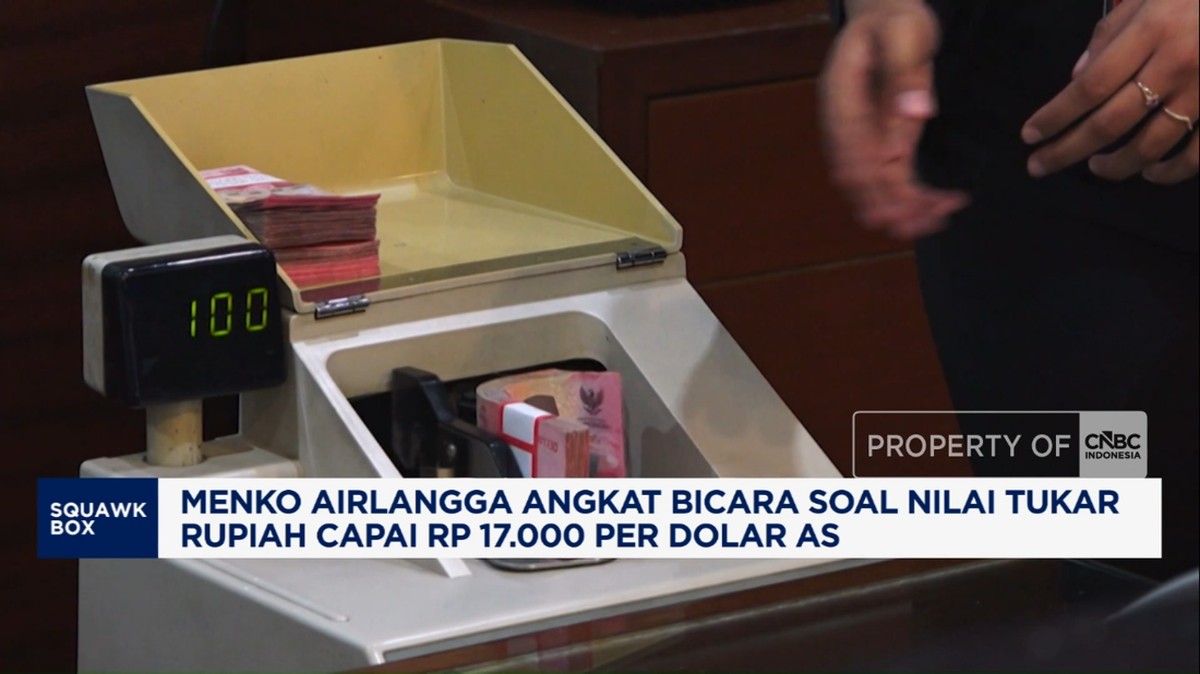 Video: Airlangga dan BI Angkat Bicara soal Rupiah Capai Rp17.000 per USD