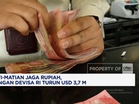 Video: BI Mati-matian Jaga Rupiah, Cadangan Devisa RI Turun USD 3,7 M