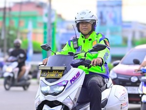 Bripka Mahir Gagas Kembali ke Jalan Benar, Edukasi Warga Tertib Lalu Lintas