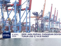 Cadangan Devisa RI Turun - IMF Beri Peringatan Baru Ekonomi Global