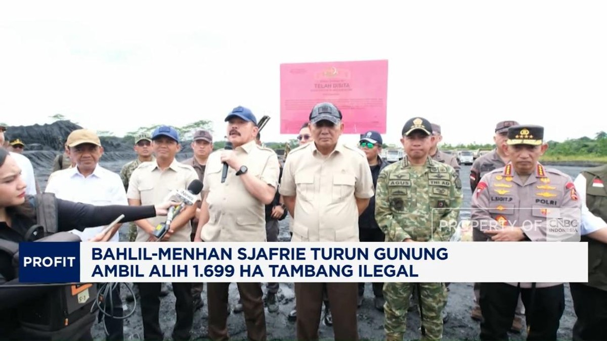 Video: Bahlil-Menhan Sjafrie Ambil Alih 1.699 Ha Tambang Ilegal