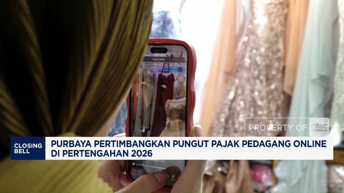 Video: Purbaya Pertimbangkan Pungut Pajak Pedagang Online di 2026