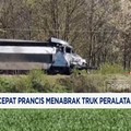 Video: Kereta Cepat di Prancis Tabrak Truk Militer, Masinis Tewas