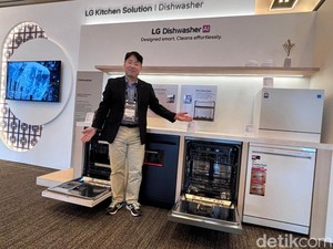 LG Bidik Pasar RI dengan Home Appliance AI, Dishwasher Segera Hadir?