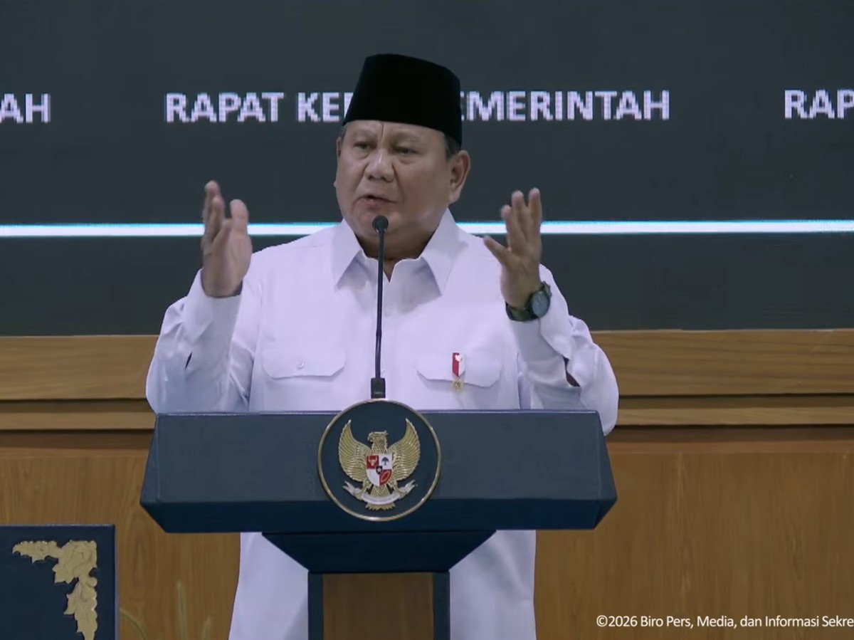 Presiden Prabowo Kaget Video Palsu AI Berbicara dan Bernyanyi Bahasa Asing
