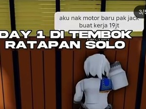 Kata Jokowi soal Rumah Jadi Replika Tembok Ratapan di Roblox