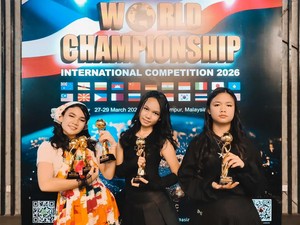 Bikin Bangga Nih, Trio TARIGAN Melodies Borong Emas di Ajang Internasional
